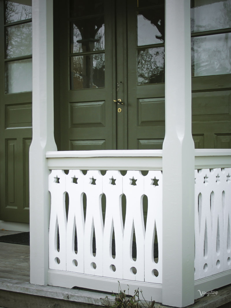 Måla om veranda med Linoljefärg från Wibo Färg.